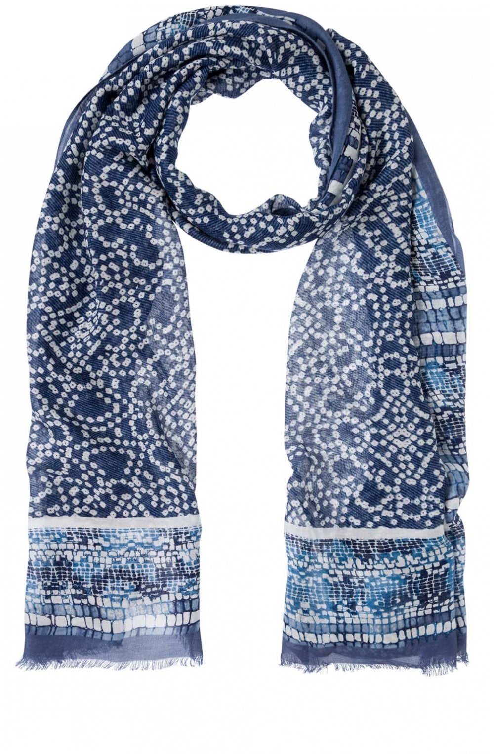 Patterned scarf clearance